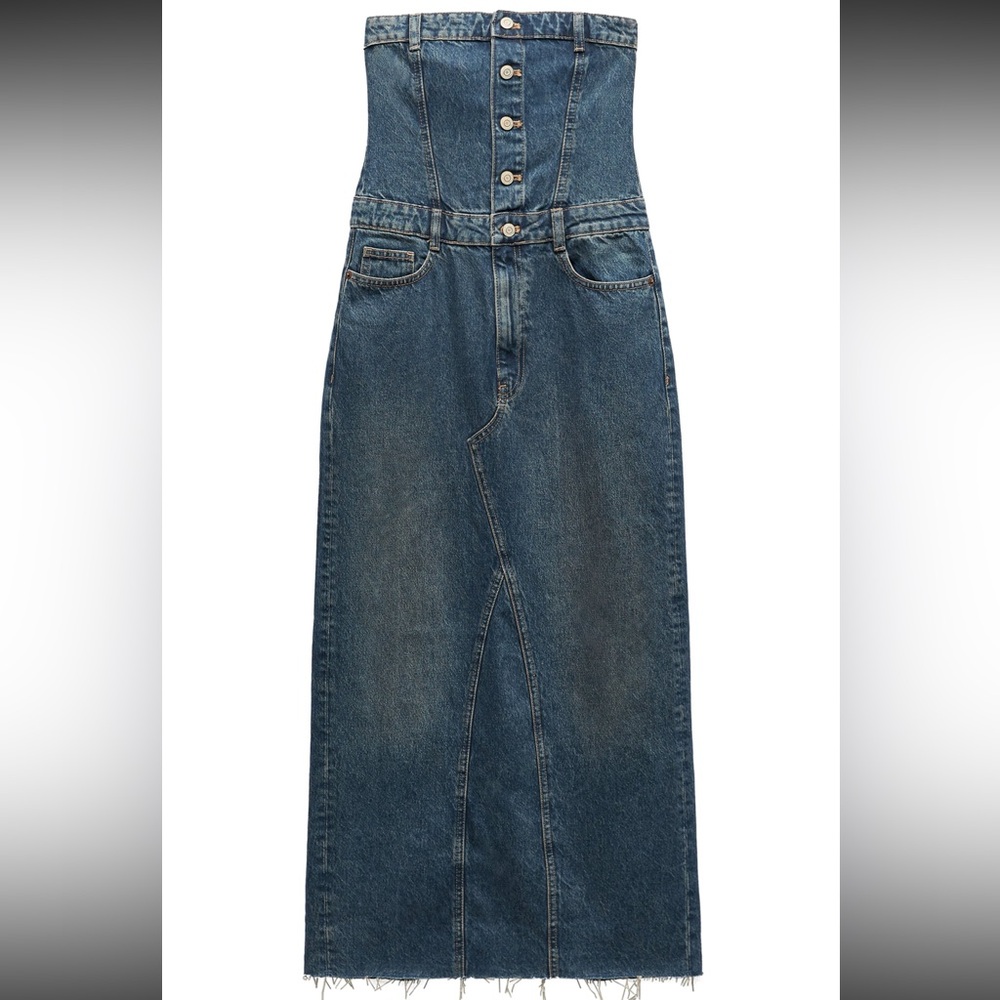 Zara denim dress